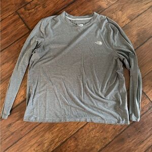The North Face Women's Gray Long Sleeve Tee